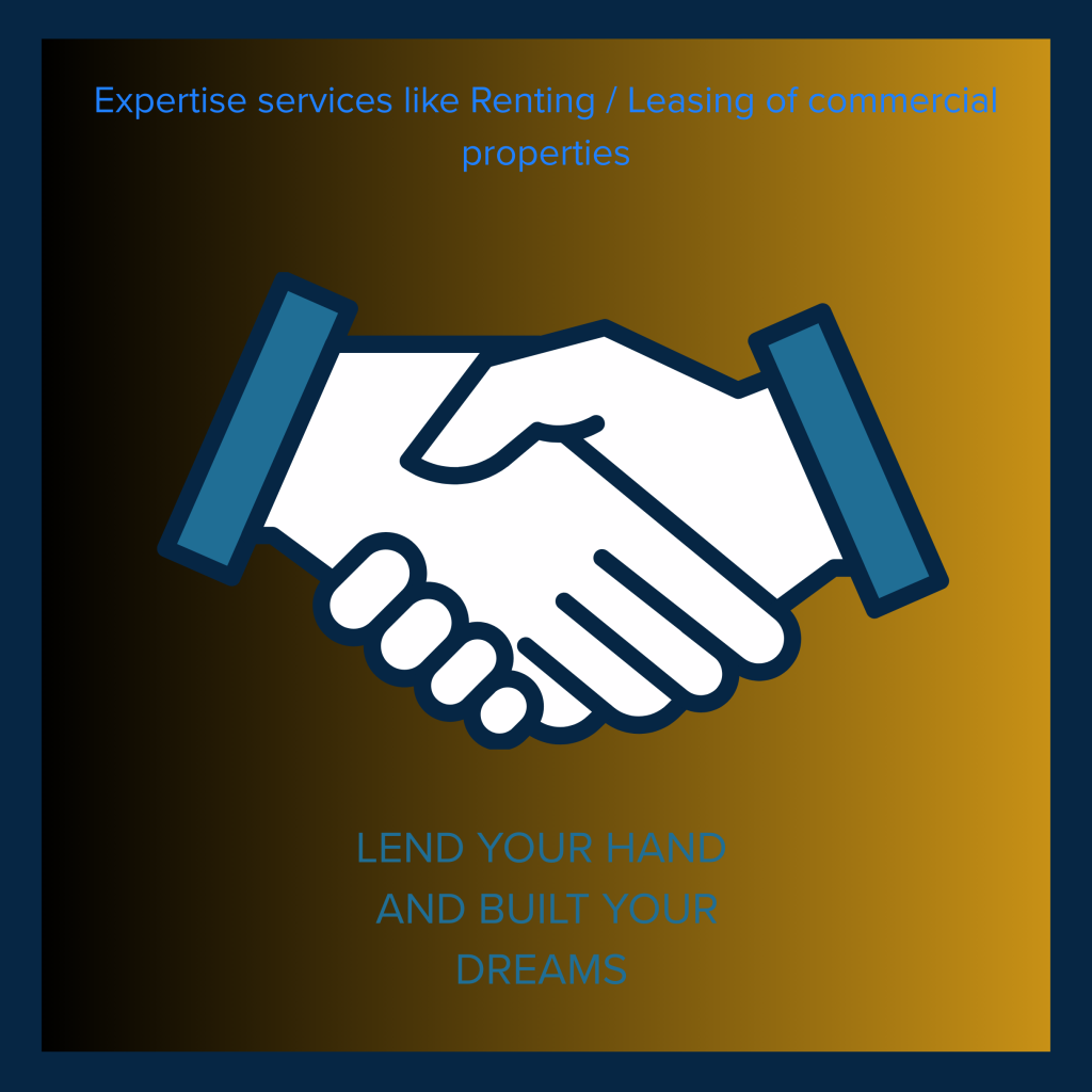 Teamwork and collaboration representing lend your hand build your dreams